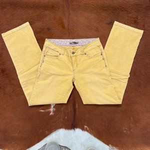 PRANA stretchy Corduroy bootcut pants   W size 8